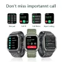 SENBONO C20S  New Smart Watch Men Big Battery Music Play Fitness Tracker BT Dial Call Sport Smartwatch Men for IOS Android C20